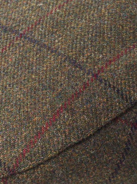 Failsworth Headwear Failsworth - Waterproof Lovat Tweed forest Flat Cap 001628 226