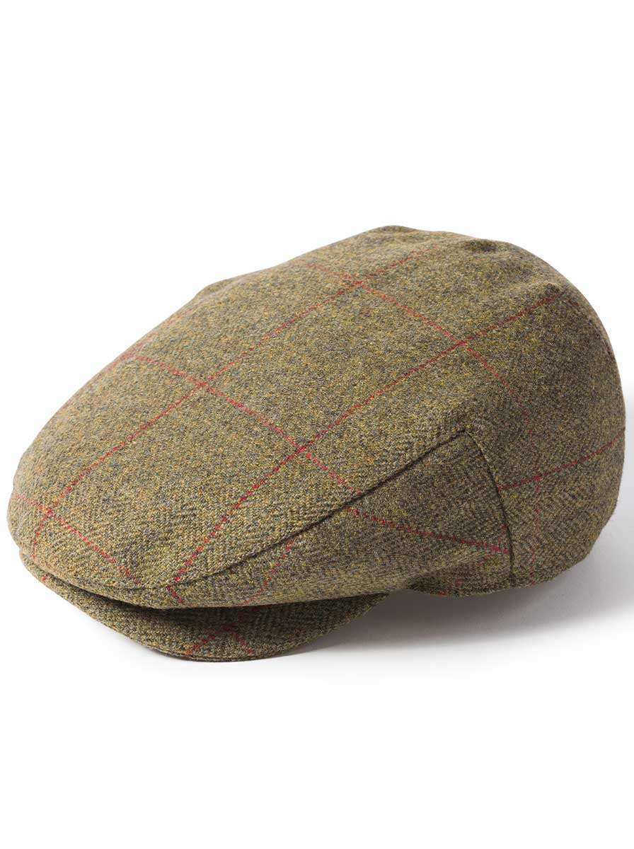 Failsworth Headwear Failsworth - Waterproof Lovat Tweed Lovat Flat Cap 001628 226