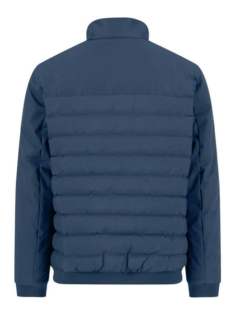 Fynch Hatton Coats Fynch Hatton - Misty Blue Quilted Bomber Jacket