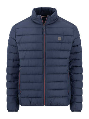Fynch Hatton Coats Fynch Hatton - Navy Quilted Bomber Jacket