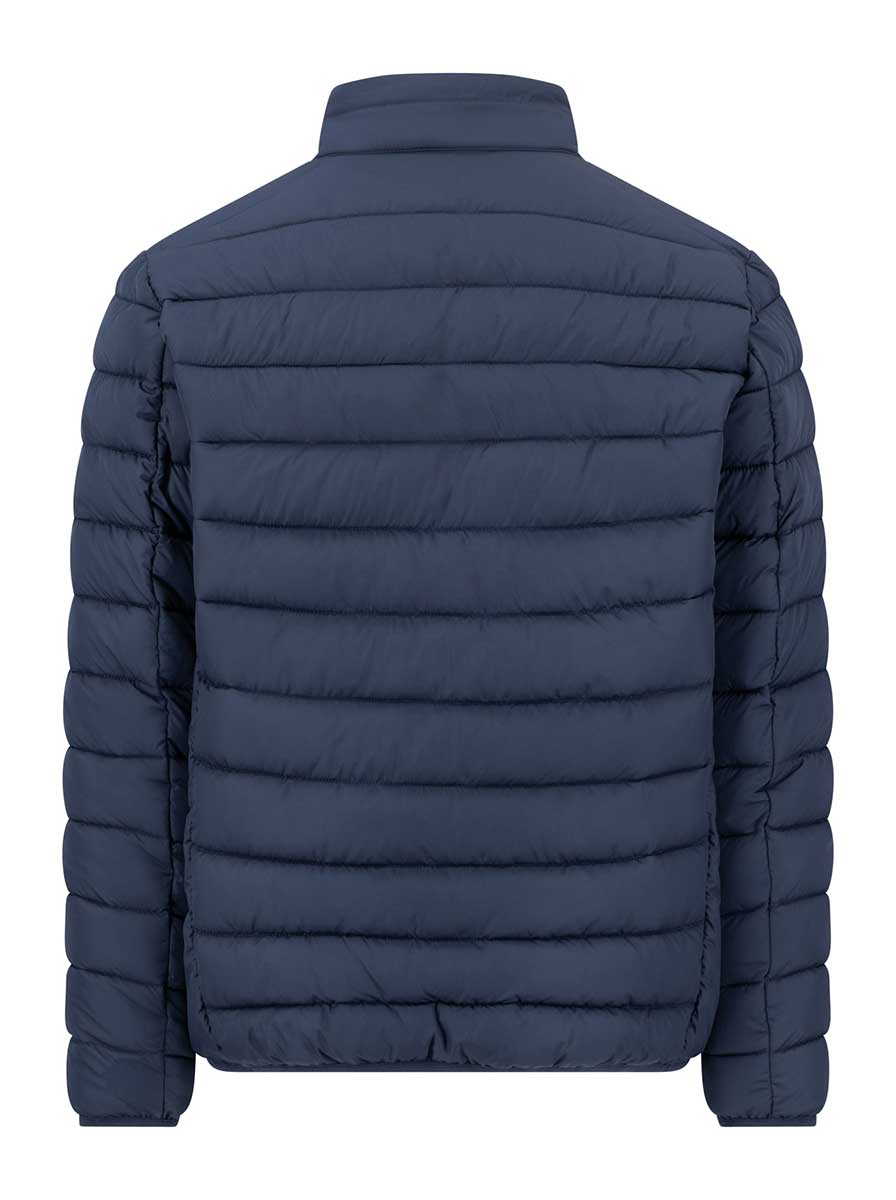 Fynch Hatton Coats Fynch Hatton - Navy Quilted Bomber Jacket
