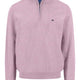 Fynch Hatton Knitwear & Jumpers Fynch Hatton - 1/4 Zip Superfine Cotton Magnolia Jumper
