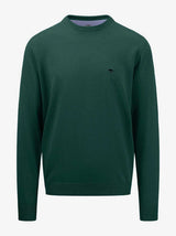 Fynch Hatton Knitwear & Jumpers Fynch Hatton - Cotton Crew Neck Jumper