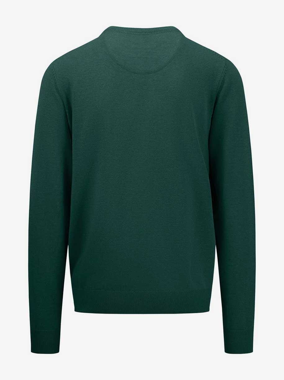 Fynch Hatton Knitwear & Jumpers Fynch Hatton - Cotton Crew Neck Jumper