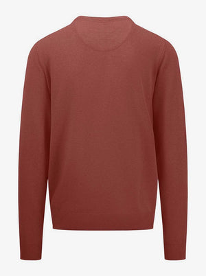 Fynch Hatton Knitwear & Jumpers Fynch Hatton - Cotton Crew Neck Jumper