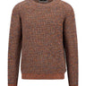 Fynch Hatton Knitwear & Jumpers Fynch Hatton - Cotton Mouline Crew Neck Jumper