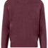 Fynch Hatton Knitwear & Jumpers Fynch Hatton - Crew Neck Superfine Cotton Deep Merlot Jumper
