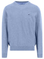 Fynch Hatton Knitwear & Jumpers Fynch Hatton - Crew Neck Superfine Cotton New Breeze Jumper