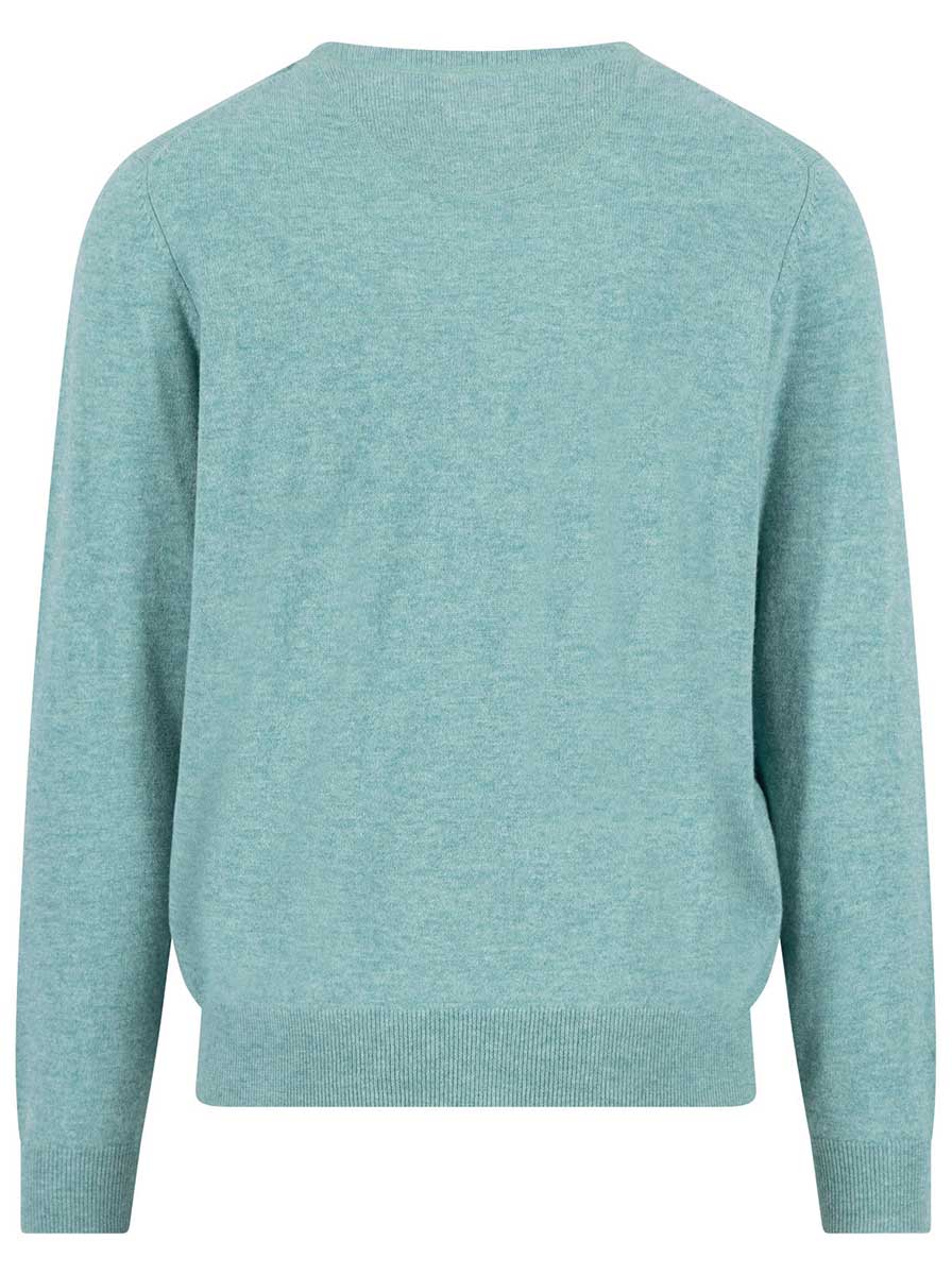 Fynch Hatton Knitwear & Jumpers Fynch Hatton - Crew Neck Wool/Cashmere Fern Jumper