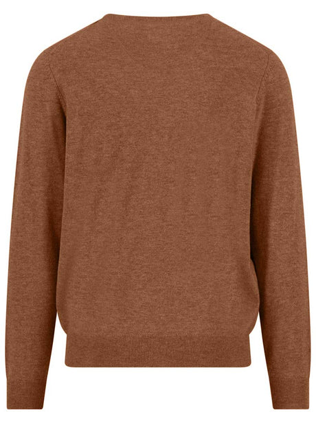 Fynch Hatton Knitwear & Jumpers Fynch Hatton - Crew Neck Wool/Cashmere Hazel Jumper