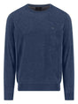 Fynch Hatton Knitwear & Jumpers Fynch Hatton - Crew Neck Wool/Cashmere Night Jumper