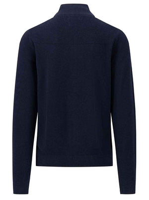 Fynch Hatton Knitwear & Jumpers Fynch Hatton - Full Zip Cotton Cardigan