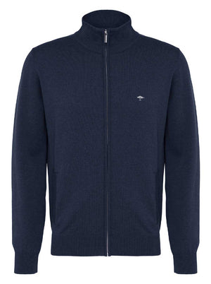Fynch Hatton Knitwear & Jumpers Fynch Hatton - Full Zip Cotton Cardigan