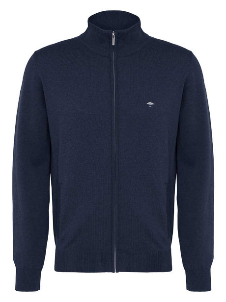 Fynch Hatton Knitwear & Jumpers Fynch Hatton - Full Zip Cotton Cardigan