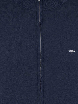 Fynch Hatton Knitwear & Jumpers Fynch Hatton - Full Zip Cotton Cardigan