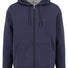 Fynch Hatton Knitwear & Jumpers Fynch Hatton - Full Zip Navy Hoody