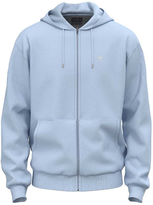 Fynch Hatton Knitwear & Jumpers Fynch Hatton - Full Zip Sky Hoody