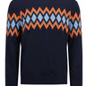 Fynch Hatton Knitwear & Jumpers Fynch Hatton - Jacquard Wool/Cashmere Jumper