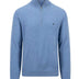 Fynch Hatton Knitwear & Jumpers Fynch Hatton - Merino/Cashmere Half Zip Jumper