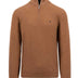 Fynch Hatton Knitwear & Jumpers Fynch Hatton - Merino/Cashmere Half Zip Jumper