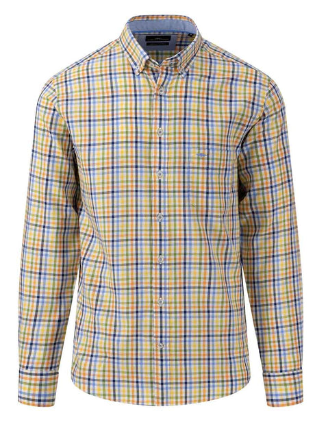 Fynch Hatton Knitwear & Jumpers Fynch Hatton - Multi Check Oxford Shirt