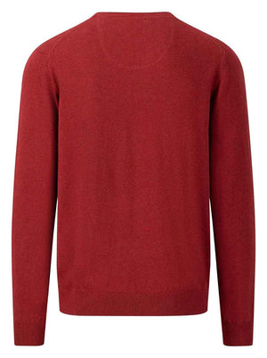 Fynch Hatton Knitwear & Jumpers Fynch Hatton - Seasonal Cotton Crew Neck 223