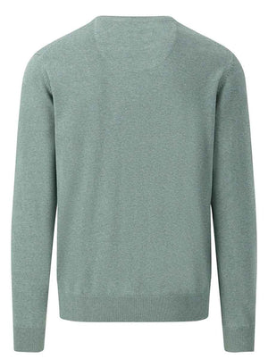 Fynch Hatton Knitwear & Jumpers Fynch Hatton - Seasonal Cotton Crew Neck