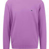 Fynch Hatton Knitwear & Jumpers Fynch Hatton - Seasonal Cotton Crew Neck Jumper