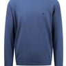 Fynch Hatton Knitwear & Jumpers Fynch Hatton - Seasonal Cotton Crew Neck Jumper