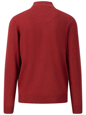 Fynch Hatton Knitwear & Jumpers Fynch Hatton - Seasonal Cotton Half Zip