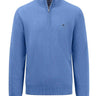 Fynch Hatton Knitwear & Jumpers Fynch Hatton - Seasonal Cotton Half Zip Jumper