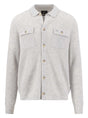 Fynch Hatton Knitwear & Jumpers Fynch Hatton - Snow White Merino Wool Cardigan