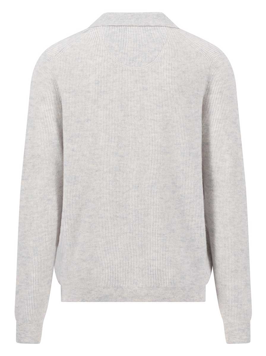 Fynch Hatton Knitwear & Jumpers Fynch Hatton - Snow White Merino Wool Cardigan