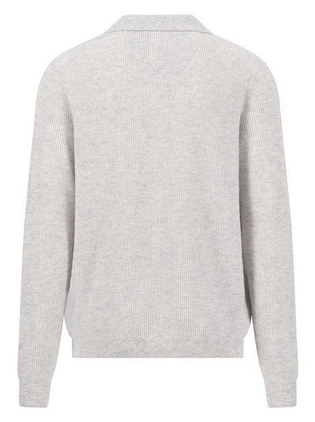Fynch Hatton Knitwear & Jumpers Fynch Hatton - Snow White Merino Wool Cardigan
