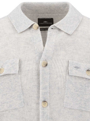 Fynch Hatton Knitwear & Jumpers Fynch Hatton - Snow White Merino Wool Cardigan
