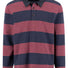 Fynch Hatton Knitwear & Jumpers Fynch Hatton - Striped Deep Merlot Rugby Shirt