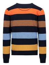 Fynch Hatton Knitwear & Jumpers Fynch Hatton - Stripped Wool/Cashmere Jumper