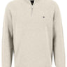 Fynch Hatton Knitwear & Jumpers Fynch Hatton - Textured Cotton Half Zip