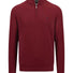 Fynch Hatton Knitwear & Jumpers Fynch Hatton - Textured Cotton Half Zip Jumper