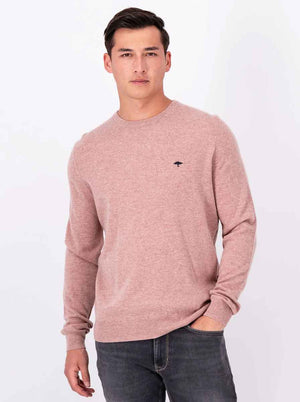 Fynch Hatton Knitwear & Jumpers Fynch Hatton - Wool/Cashmere Crew Neck