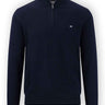 Fynch Hatton Knitwear & Jumpers Fynch Hatton - Wool/Cashmere Zip Neck Jumper