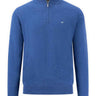 Fynch Hatton Knitwear & Jumpers Fynch Hatton - Wool/Cashmere Zip Neck Jumper