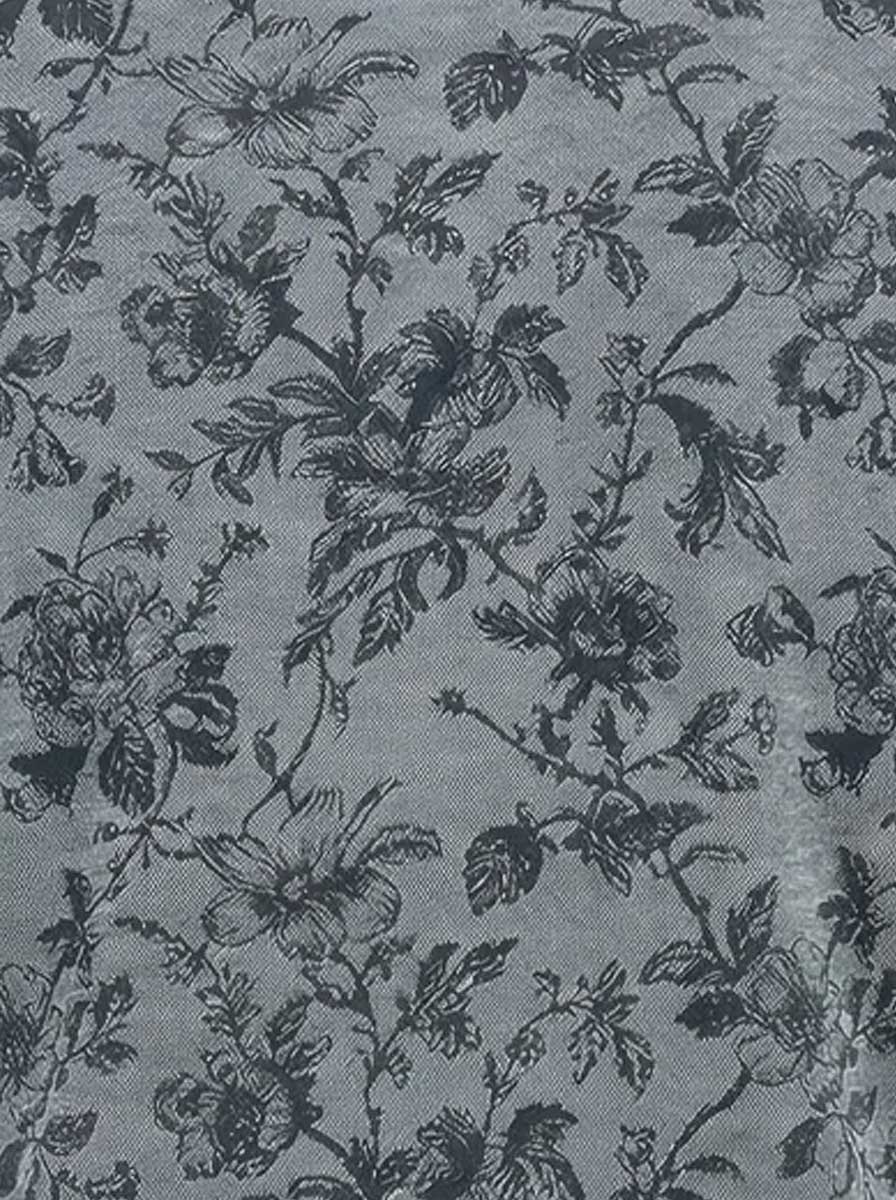 Fynch Hatton Polo & T-Shirts Fynch Hatton - Floral Print Cotton Navy Polo Shirt