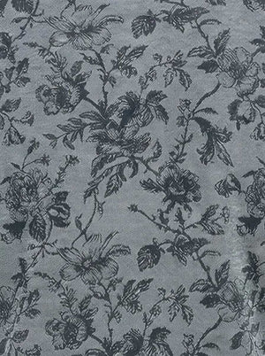 Fynch Hatton Polo & T-Shirts Fynch Hatton - Floral Print Cotton Navy Polo Shirt