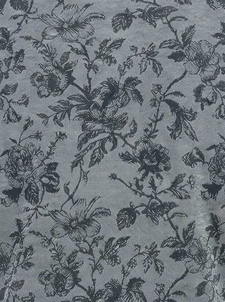 Fynch Hatton Polo & T-Shirts Fynch Hatton - Floral Print Cotton Navy Polo Shirt