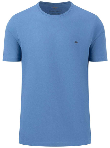 Fynch Hatton Polo & T-Shirts Fynch Hatton - Premium Cotton Blue T-Shirt