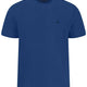 Fynch Hatton Polo & T-Shirts Fynch Hatton - Premium Cotton Harbor Blue T-Shirt