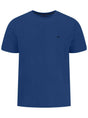 Fynch Hatton Polo & T-Shirts Fynch Hatton - Premium Cotton Harbor Blue T-Shirt