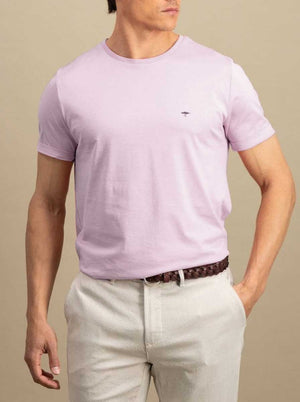 Fynch Hatton Polo & T-Shirts Fynch Hatton - Premium Cotton Magnolia T-Shirt