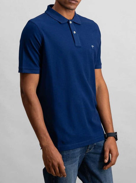 Fynch Hatton Polo & T-Shirts Fynch Hatton - Premium Cotton Midnight Polo Shirt